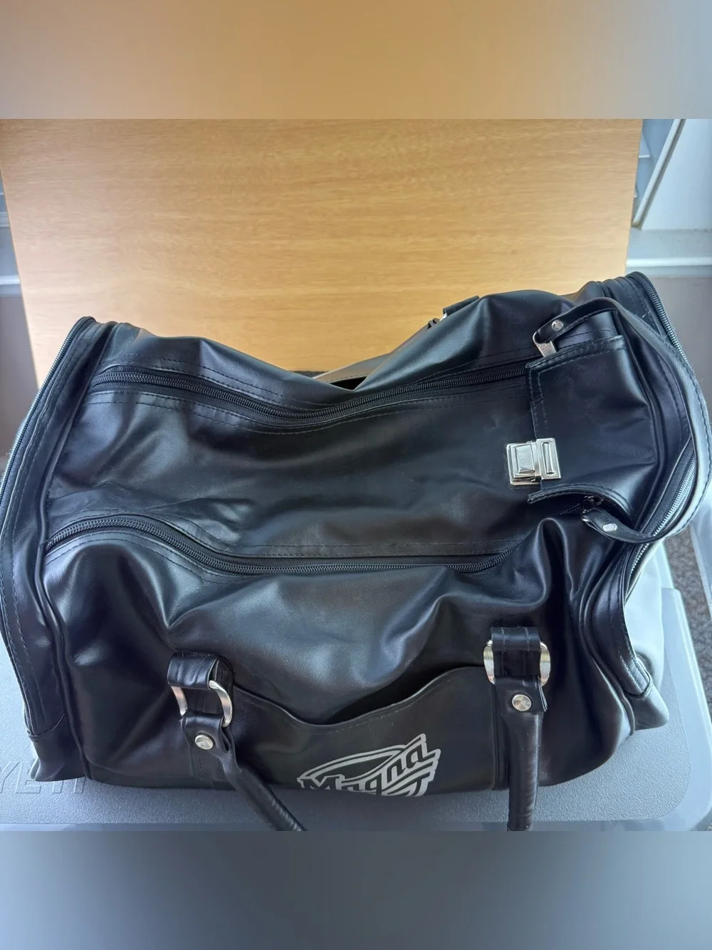 VTG 90s The Strokes Band Magna Cigarettes RJ Reynolds Tobacco Travel Duffel Bag